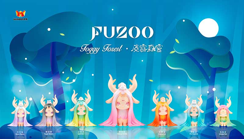 文 博 x 穎 靈 歷時一年自主原創 “ FuZoo ｜芙竺” 版權IP形象 